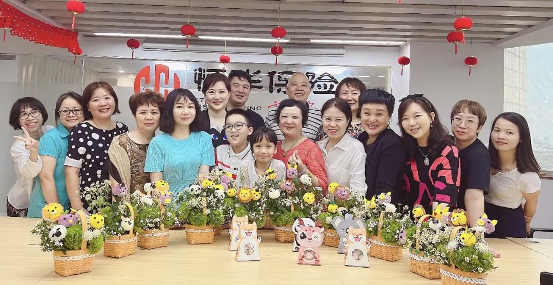 缤纷手工花艺 乒乒乓乓庆六一